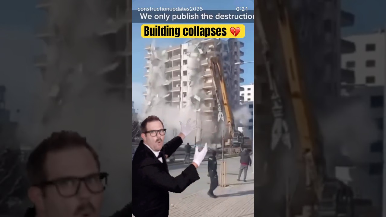 Building collapses 💔 