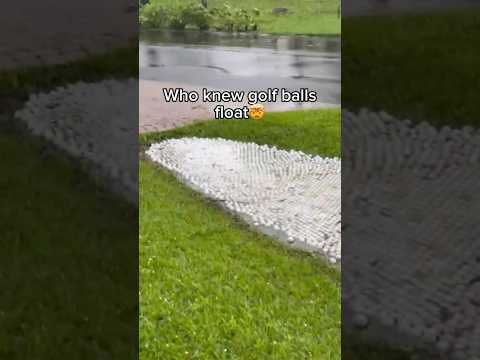 Do we ever look in the water for golf balls?