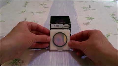 Unboxing of Optolong filter