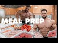 MUSCLE BUILDING MEALS |  HOW TO MEAL PREP & GROCERY SHOPPING!