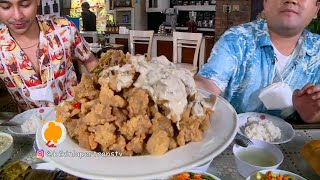 CRISPY CHICKEN COMBINED WITH SAMBEL MATH AND MUSHROOM SAUCE! | MAKE YOU HUNGRY (1/17/21) P5