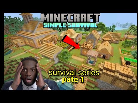 Minecraft Survival series part 1 || Minecraft pocket edition 🏠🏠 - YouTube
