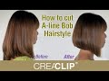 How to cut A-line Bob Hairstyle - Aline bob haircut!