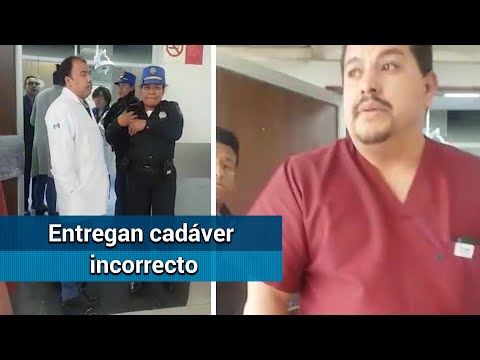 Forenses se equivocan de cuerpo y entregan uno erróneo a familia en CDMX