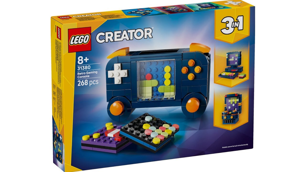 LEGO 31380 Instructions | Creator 3in1 | Retro Gaming Console
