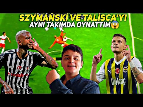 SZYMAŇSKİ VE TALİSCA'YI AYNI TAKIMDA OYNATTIM😱 ÇOK UYUMLULAR!! EFOOTBALL 2024 MOBİLE