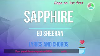 Sapphire (Lyrics and Chords)