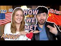 INTERNATIONAL AMWF COUPLE Q&A | How we met? Tinder? Argument? | Mike&Gwynn