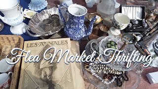 Thrifting at a Flea Market in the french countryside # 19 ❘ Antiques & Vintage hunting ❘ Haul