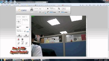 Compro IP Camera Installation: Live View Main Page function introduction