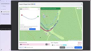 Importing shape data from OpenStreetMap