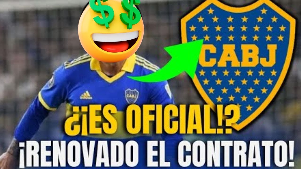 Hora de Festejar! ¡Contrato Extendido!¡Últimas Novedades del Club Boca Juniors!NEWS  EL BOCA JUNIORS