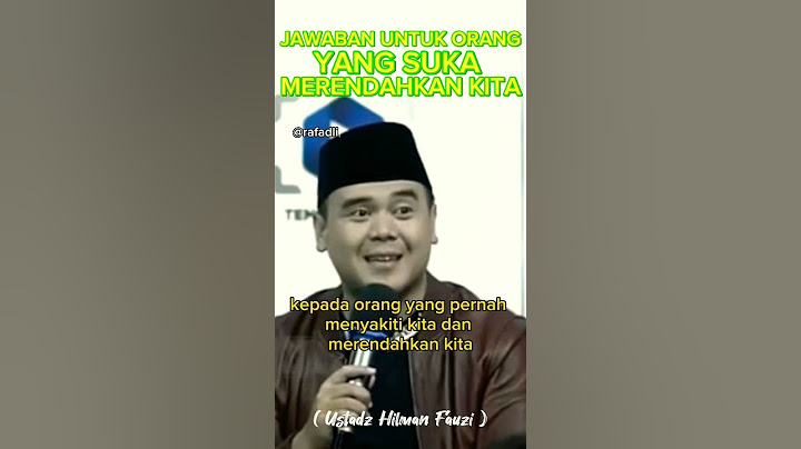 Jawaban Untuk Orang Yang Suka Merendahkan Kita. #shortsvideo #viral