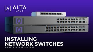 Installing Our Network Switches | Alta Labs
