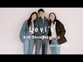 竹下玲奈ちゃんをLevi's®︎と私服MIXでスタイリング💛美舟さんの大人な秋メイクポイントも🧡