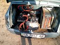 Лиф мотор уже ездит :) DIY electric car