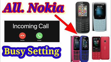 Make Nokia phone Incoming call Setting/Make Mobile online//Nokia mobile Call Setting/Make Online
