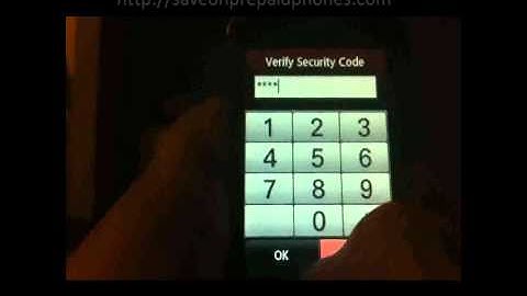 Tracfone & Net10 LG800g How to Change Default Lock Code