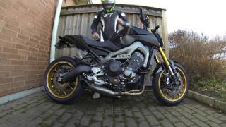 FZ09 MT09 First start up 2016, Mostly idle.