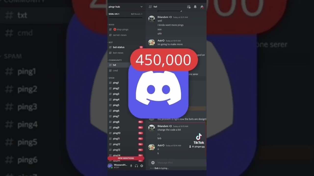 Discord ping