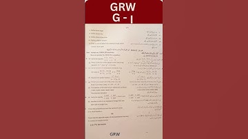 10th Class Maths Grw Board 1st Time Paper |10th Math Subjective Group 1| Knowledge Wisdom #shorts