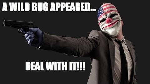 [PAYDAY 2] Serious Bugs...