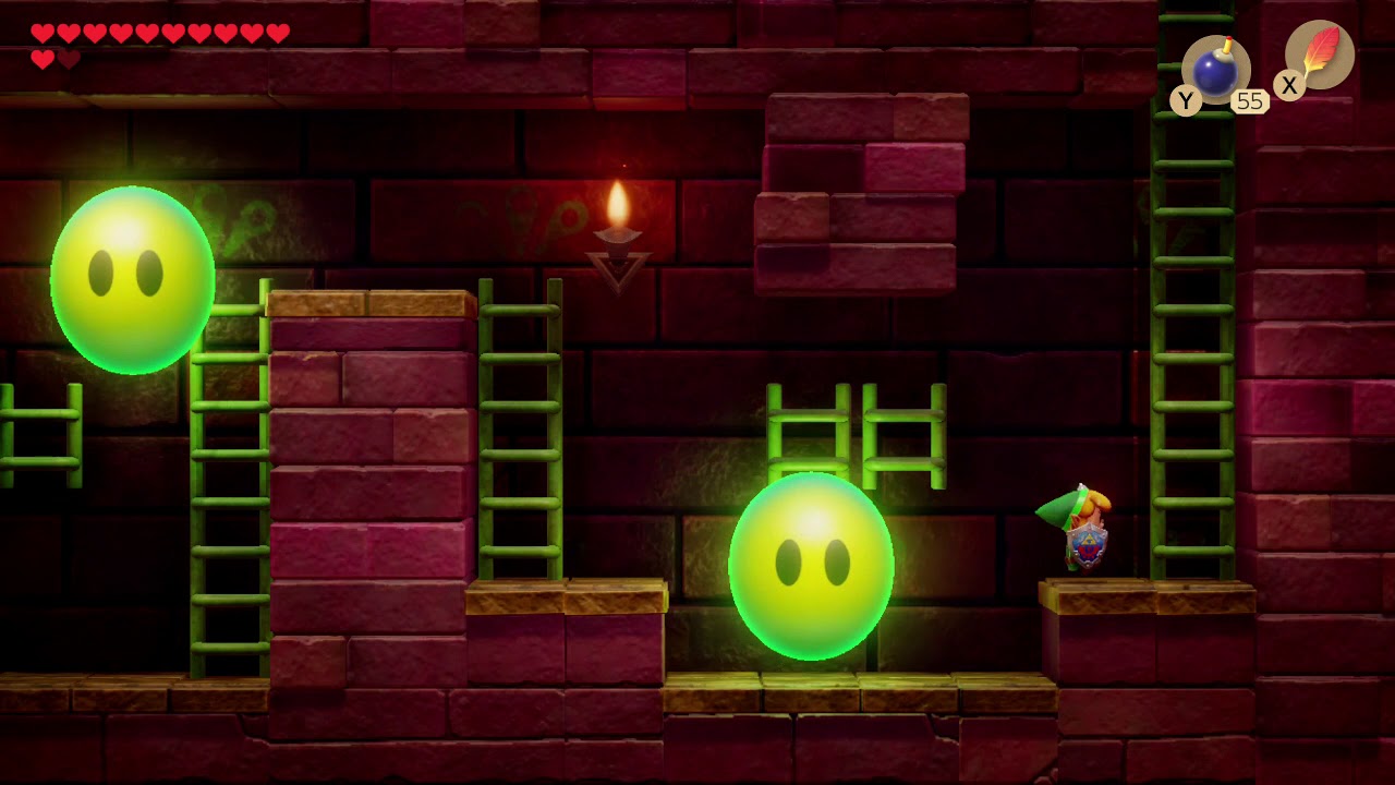 Zelda Link's Awakening Remake - Level 6 Face Shrine Dungeon - YouTube
