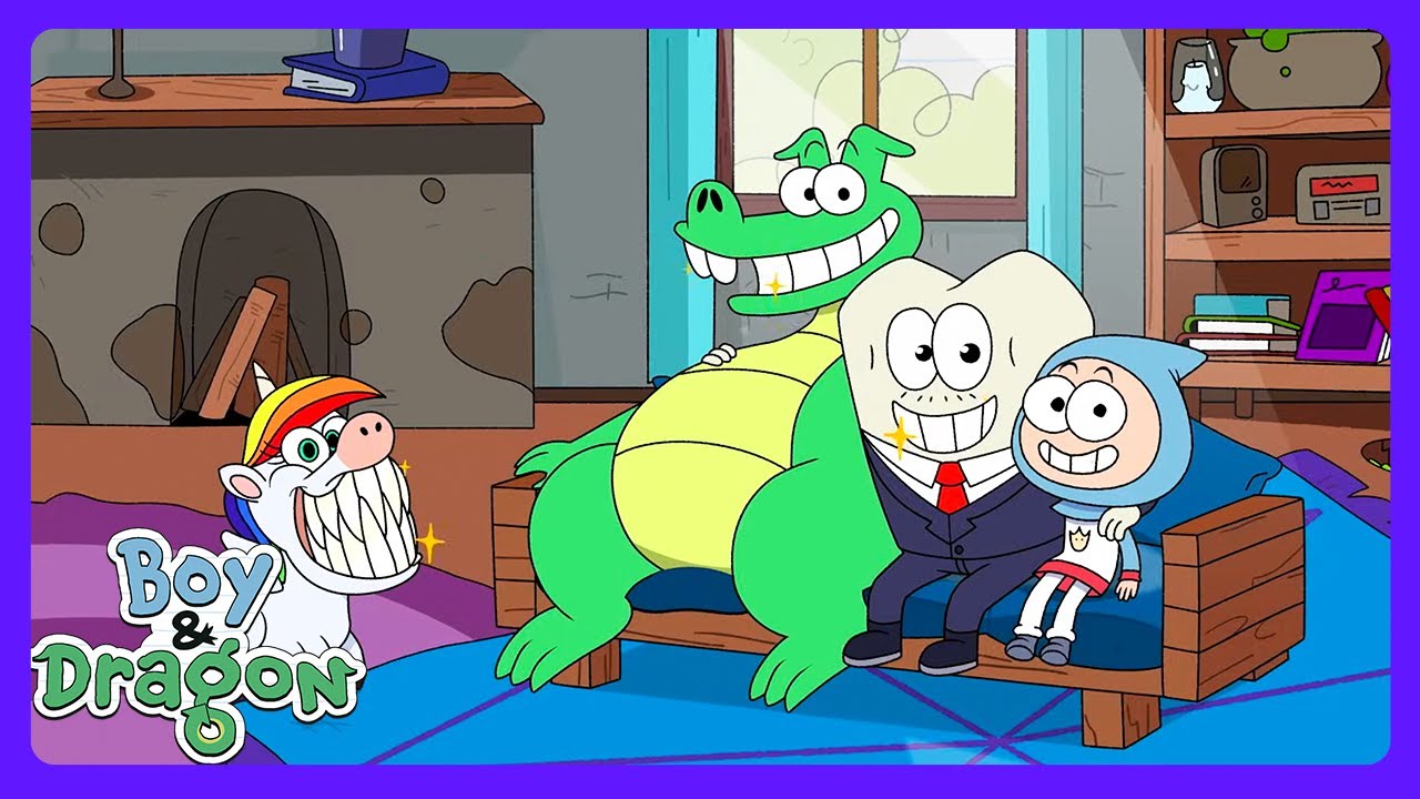 Boy & Dragon - De Tandenzoon is Terug! | Kindertelevisie | WildBrain Dierentuin