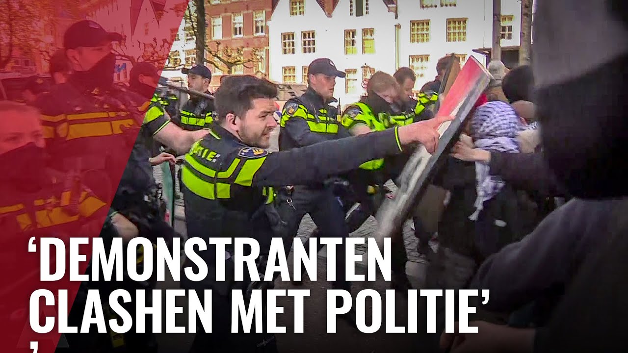 Opstootje bij Maagdenhuis-bezetting