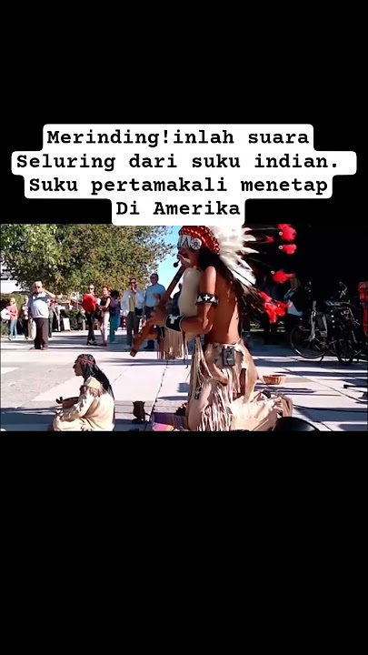 Inilah suara talenta seruling dari suku indian😱 #seruling#indian