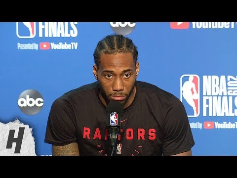 Kawhi Leonard Full Interview – Game 4 Preview | 2019 NBA Finals Media Availability