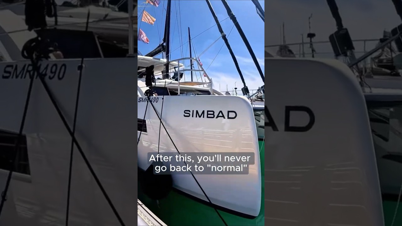 Simbad 55 Luxury Catamaran Walkthrough #yachts