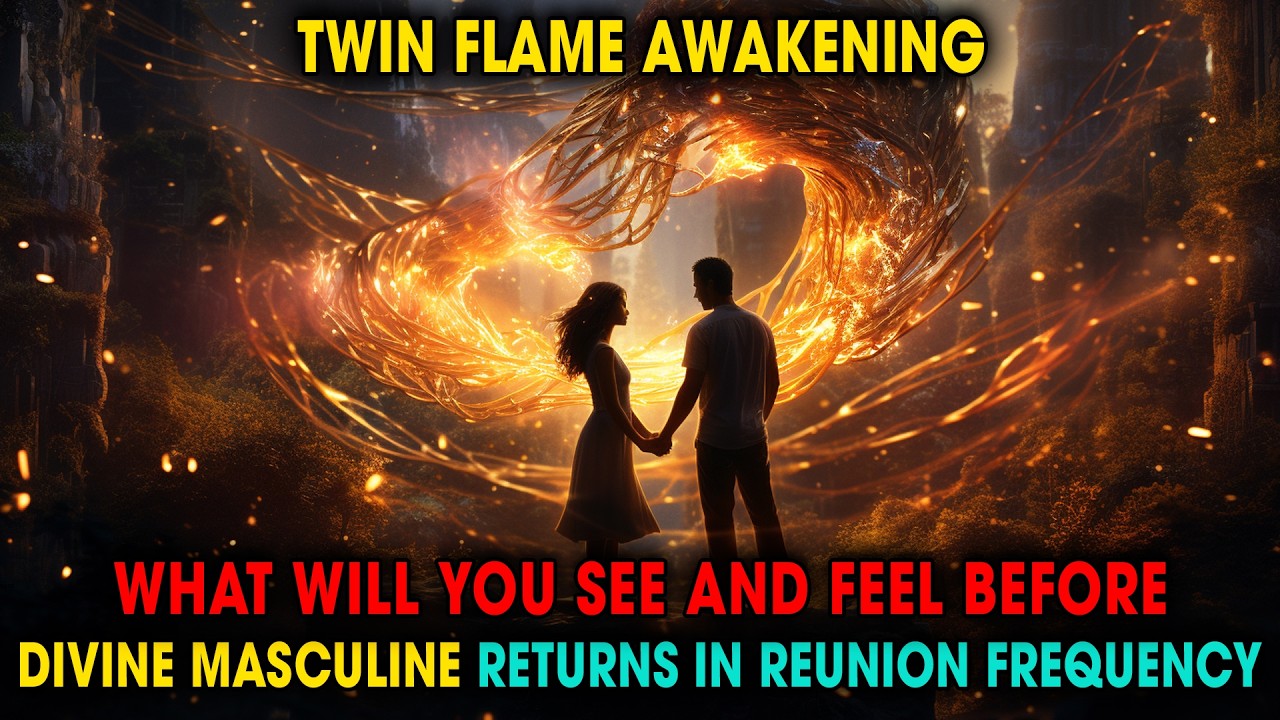 Twin Flames 🔥 What You Will See and Feel Before the Divine Masculine ...