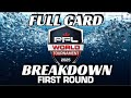 PFL World Tournament: First Round 3 Full Card Breakdown
