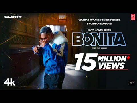 BONITA (VIDEO SONG): @YoYoHoney Singh | @TheShamsHere | GLORY | BHUSHAN KUMAR