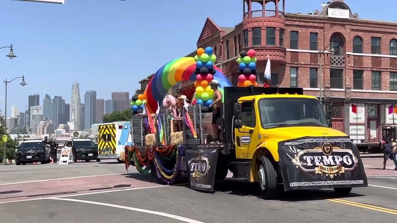 First Annual Boyle Heights Gay Pride Parade YouTube