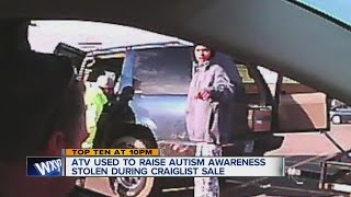 Autism awareness ATV stolen