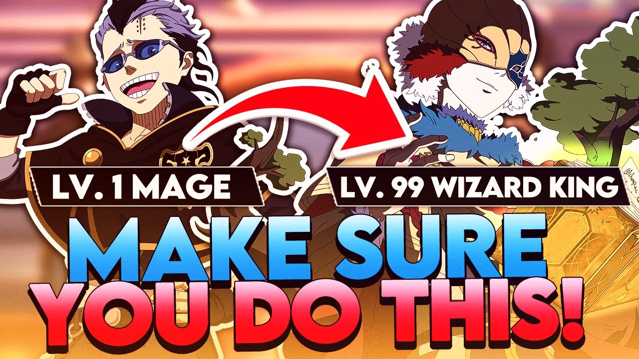 I MADE THESE MISTAKES SO YOU DON'T HAVE TO! BLACK CLOVER MOBILE BEGINNER TIPS & TRICKS (ADVICE)