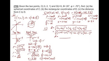 Vector Analysis - Review Problem 7 of 8
