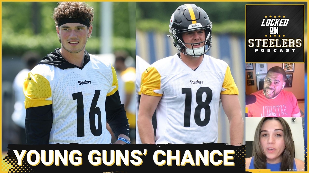 Steelers’ Drew Allar/Will Howard Work to Fit Franchise QB Window | Time to Target Darnell Washington
