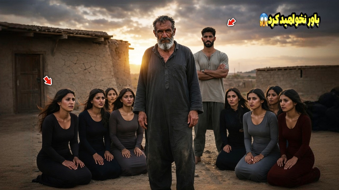 پیرمرد فقیری که هفت دختر جوان داشت که برای برادرشان نوکری می کرد… 😱 تا اینکه معجزه خدا نازل شد! 😱