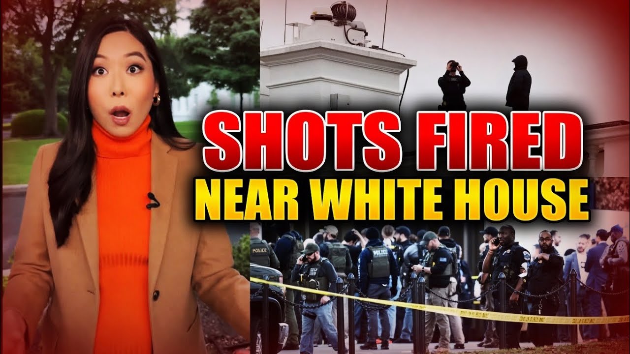 BREAKING: Shots Fired Near White House — Trump SAFE, Suspect Neutralized as Chaos Erupts