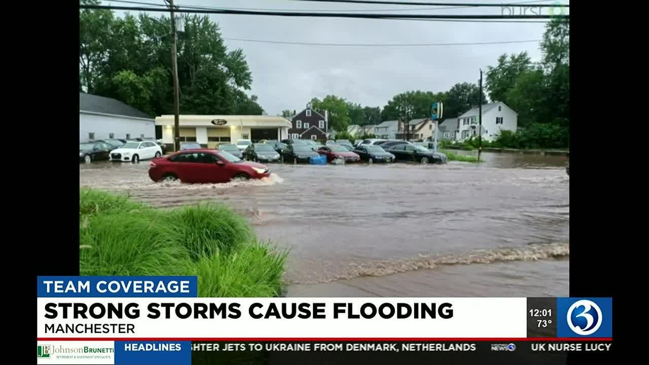 VIDEO: Thunderstorms bring heavy rain, flash flooding and power outages ...