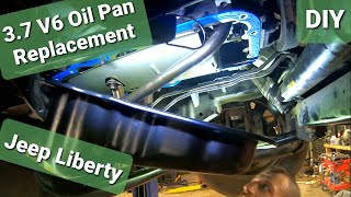Jeep Liberty Oil Pan & Gasket Replacement 3.7 V6