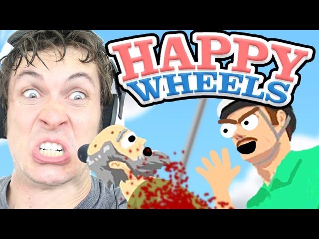 HOT ROD RACING & DEATH BY HARPOON! - Happy Wheels Gameplay Part 1 (w/  Facecam!) 