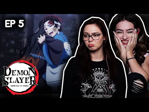 Demon Slayer 1x5 "My Own Steel" REACTION