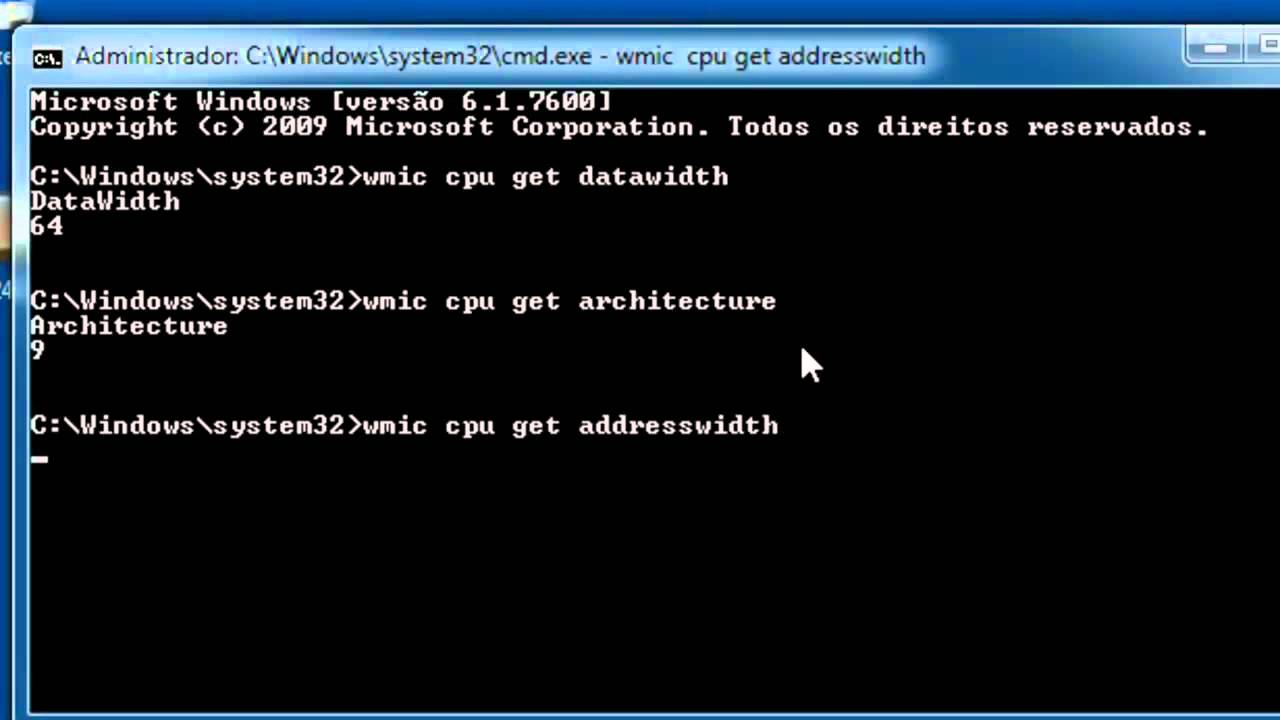 Windows 7: Como Descobrir a Arquitetura de bits Do Processador