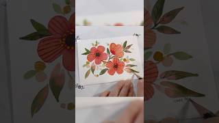 초보도 ‘와’ 소리 듣는 꽃그림 비법! | Easy Watercolor Flowers 🌸✨