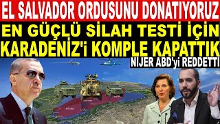 Türkiye En Güçlü Silahını Test Edecek! El Salvador Ordusu Türk Sistemleriyle Donatılıyor