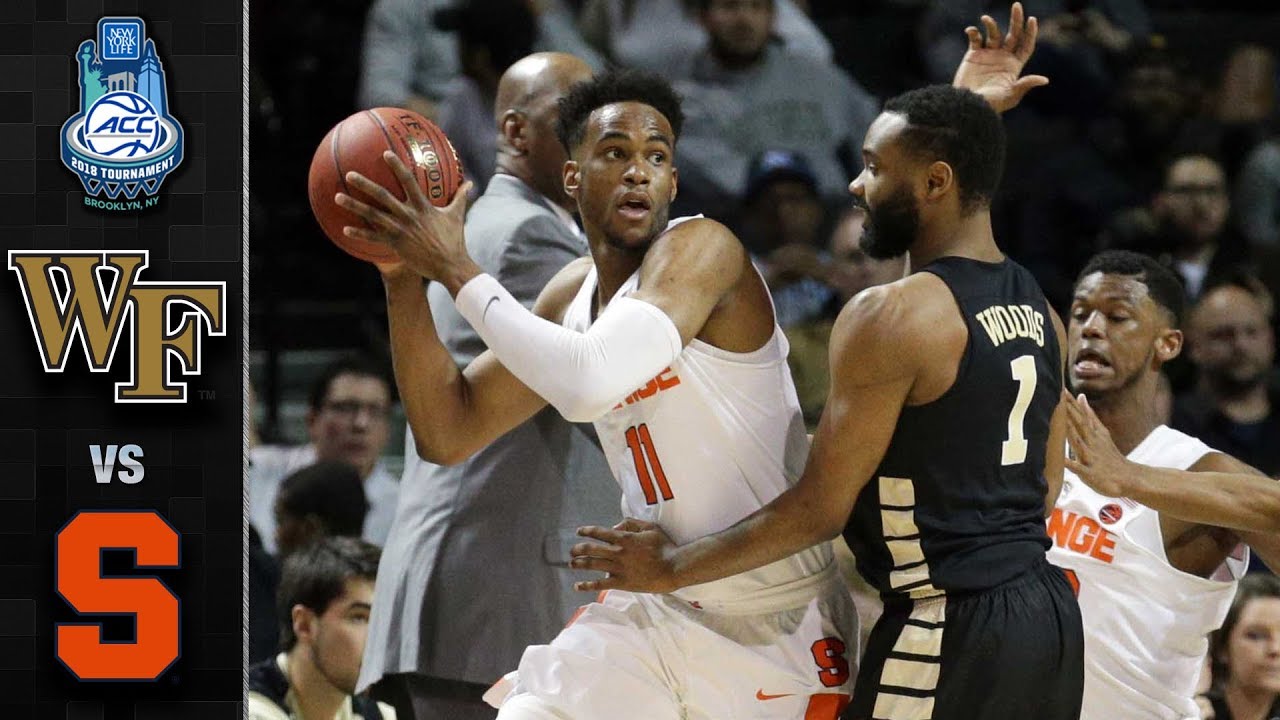WATCH: Wake Forest's Daivien Williamson hits buzzer-beater to stun Syracuse  in ACC Tournament - Sports Illustrated Wake Forest News, Analysis and More
